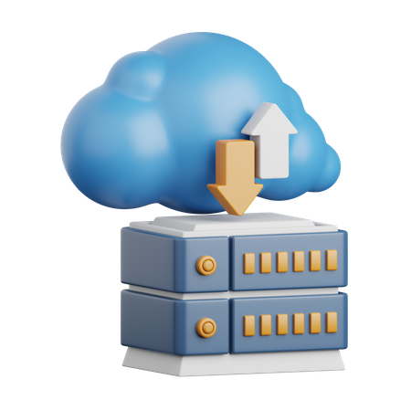 Big Data  3D Icon