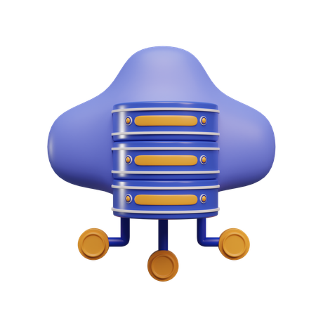 Big Data  3D Icon