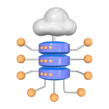 Big Data  3D Icon