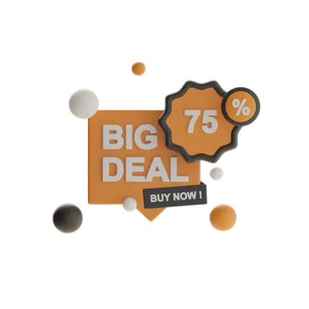 Big Deal  3D Icon