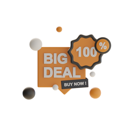 Big Deal  3D Icon