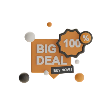 Big Deal  3D Icon