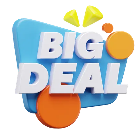 Big Deal  3D Icon