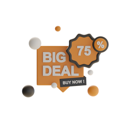 Big Deal  3D Icon