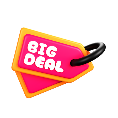 Big Deal  3D Icon
