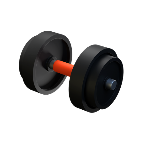 Big Dumbell 3D Icon