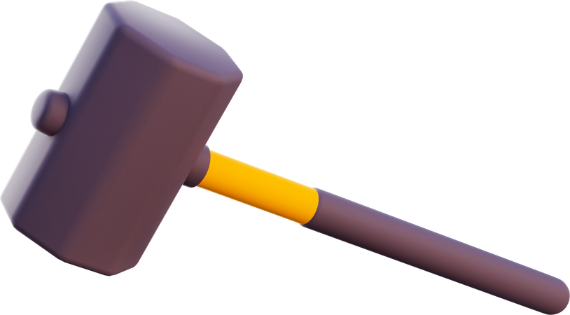 Big Hammer  3D Icon