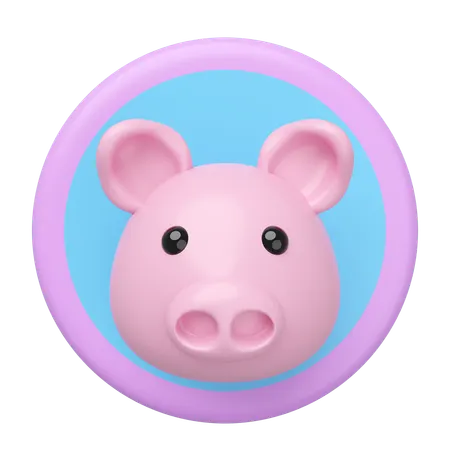 Big Head  3D Icon