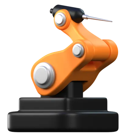 Big Inject Robotic Arm  3D Icon