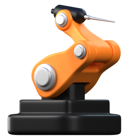 Big Inject Robotic Arm  3D Icon