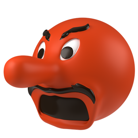 Big Nose  3D Icon