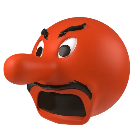 Big Nose  3D Icon