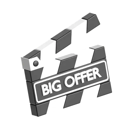 Big Offer  3D Icon