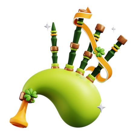 Big Pipes  3D Icon