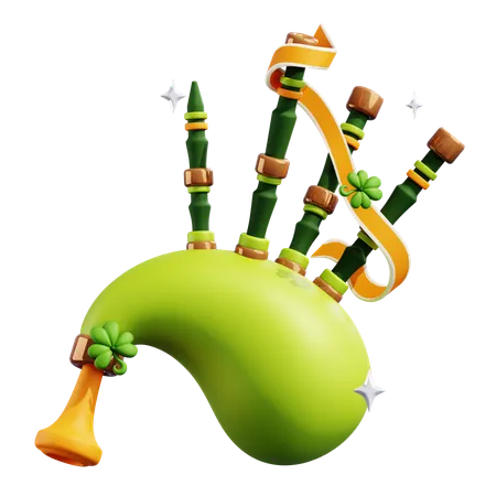 Big Pipes  3D Icon