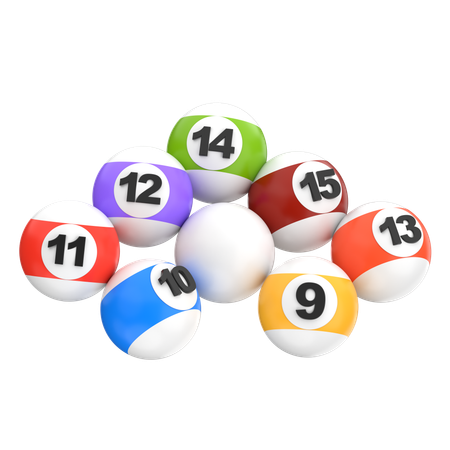 Big Pool Ball  3D Icon