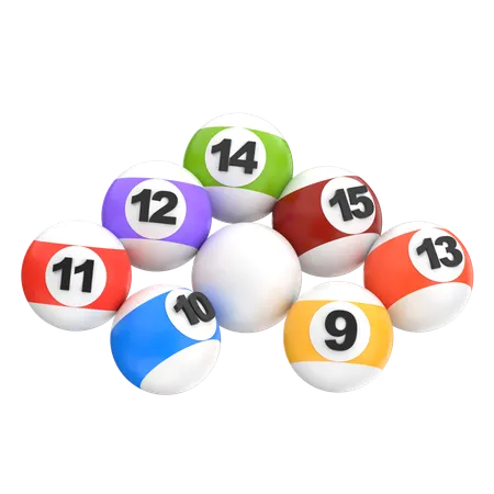 Big Pool Ball  3D Icon