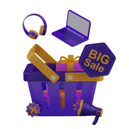 Big Sale  3D Icon