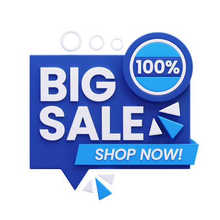 Big sale  3D Icon