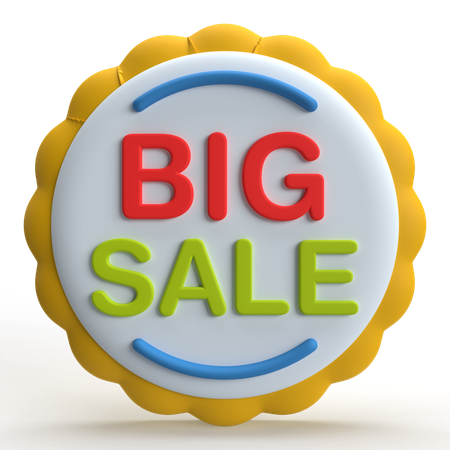 Big Sale  3D Icon