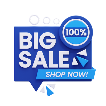 Big sale  3D Icon