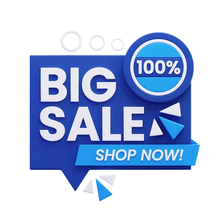 Big sale  3D Icon
