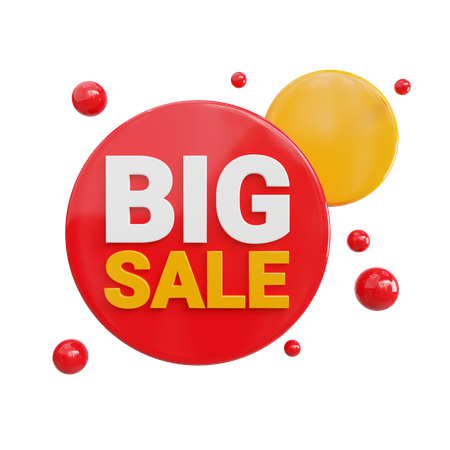 Big sale  3D Icon