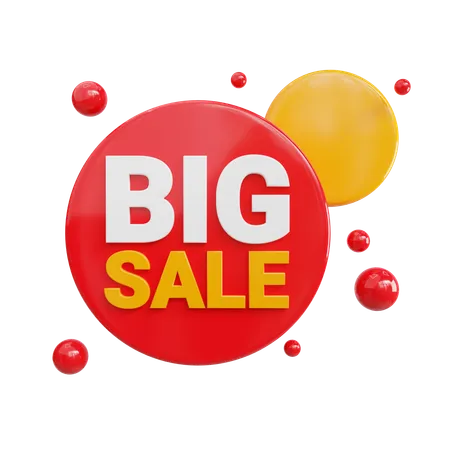 Big sale  3D Icon