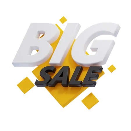 Big Sale  3D Icon