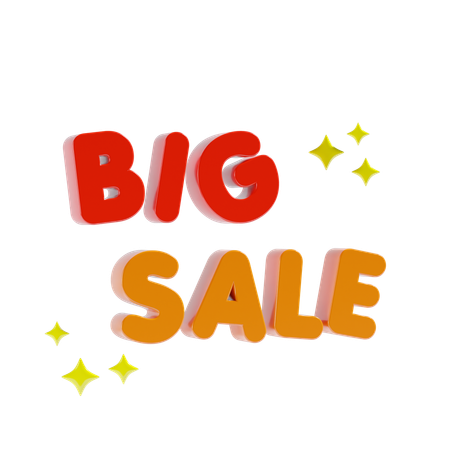 Big sale  3D Icon