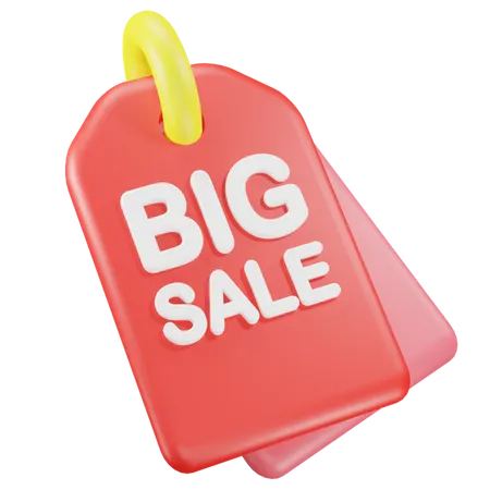 Big Sale  3D Icon