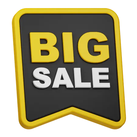 Big Sale  3D Icon