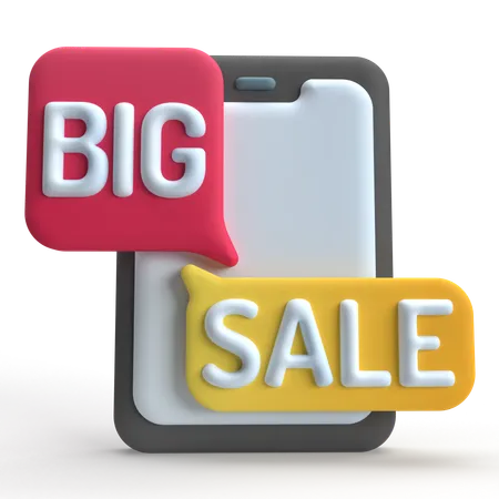 Big Sale  3D Icon