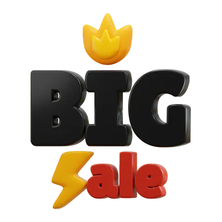 Big Sale  3D Icon