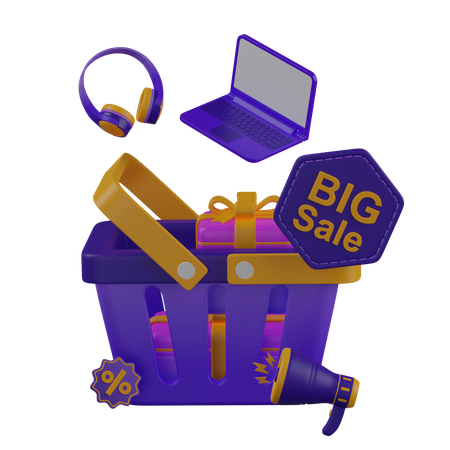 Big Sale  3D Icon