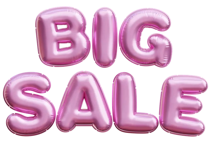 Big Sale  3D Icon