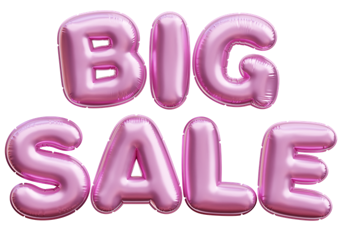 Big Sale  3D Icon