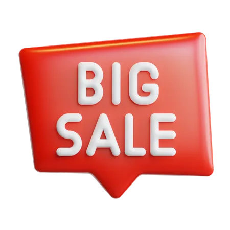 Big Sale  3D Icon