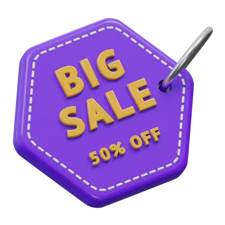 Big Sale  3D Icon