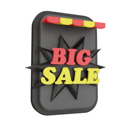 Big Sale  3D Icon