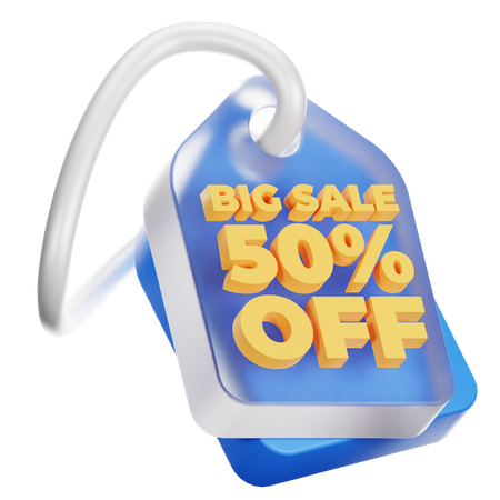 Big Sale  3D Icon