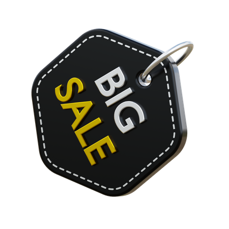 Big Sale  3D Icon