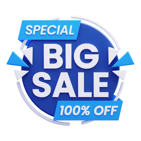 Big sale  3D Icon