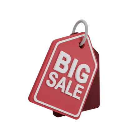 Big Sale  3D Icon