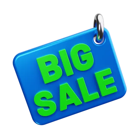 Big Sale  3D Icon