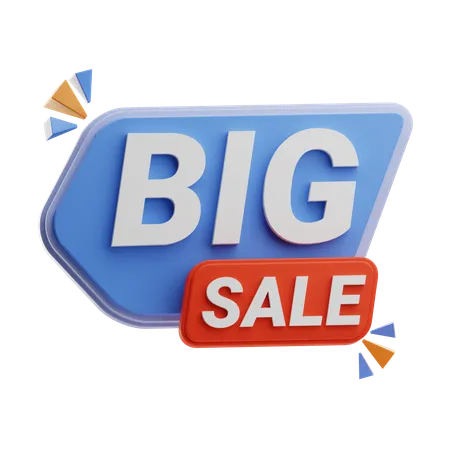 Big Sale  3D Icon