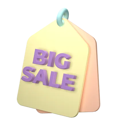 Big Sale  3D Illustration