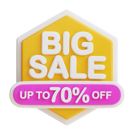 Big Sale 70  3D Icon