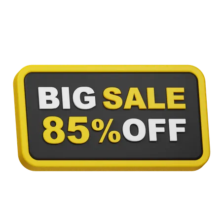 Big Sale 85% Off  3D Icon