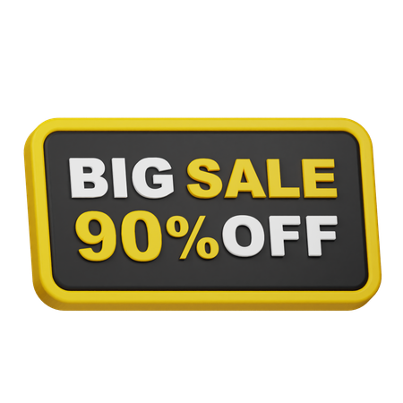 Big Sale 90% Off  3D Icon